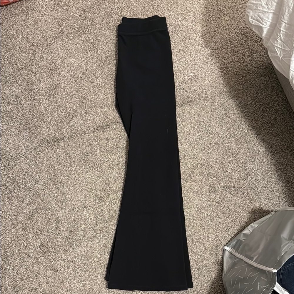 Black Flared leggings